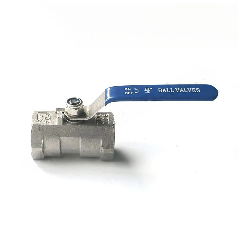 11 One Piece Threaded Ball Valve