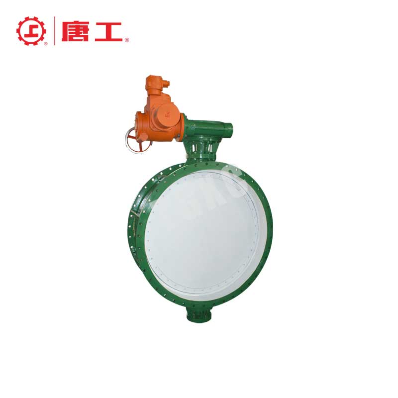 Electric Large Diameter Ventilation Butterfly Valve
