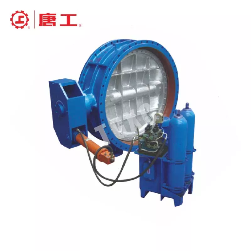 Hydraulic Actuated Slow Closed Butterfly Valve
