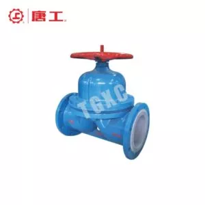 Fluorine-Lined Diaphragm Valve