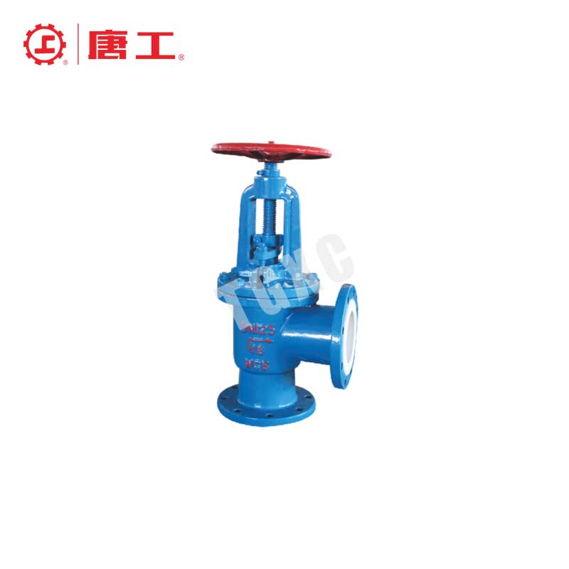 Fluorine-Lined Globe Valve (Angle Type)