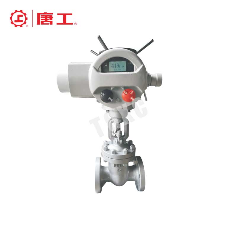 Electric flange gate valve