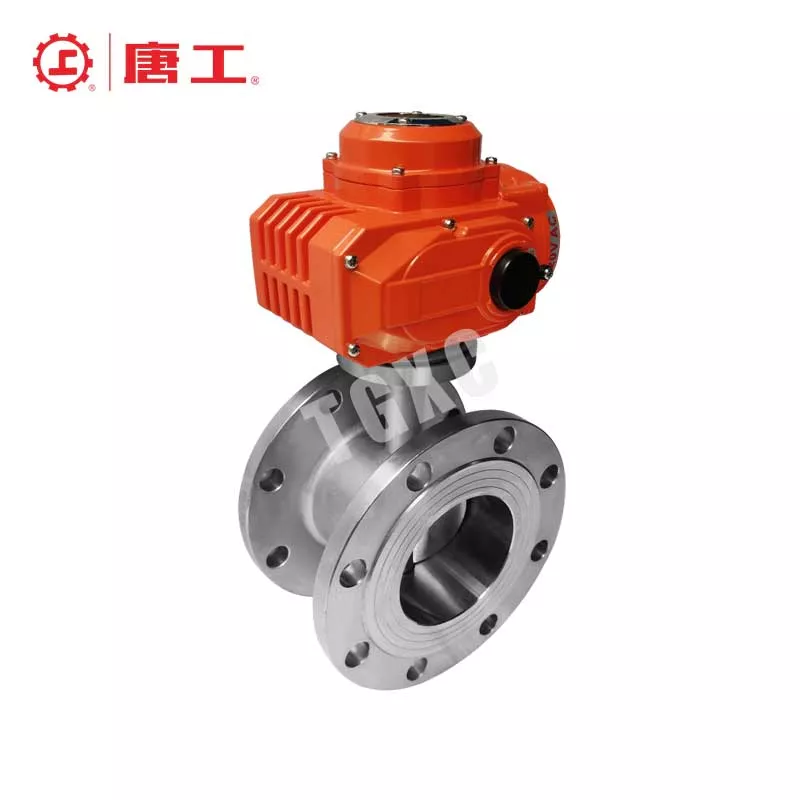 electric-flange-butterfly-valve