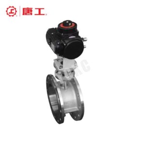 electric-Stainless-Steel-Flange-Butterfly-Valve