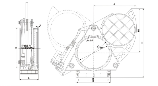 Blind Flange Valve Diagram
