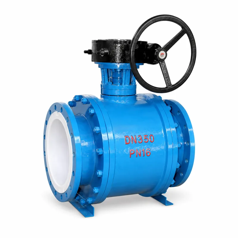 Gear Operated Flanged Ball Valve