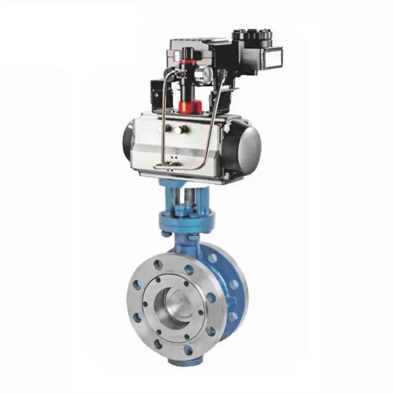 Pneumatic Tri-Eccentric Metal Seat Butterfly Valve