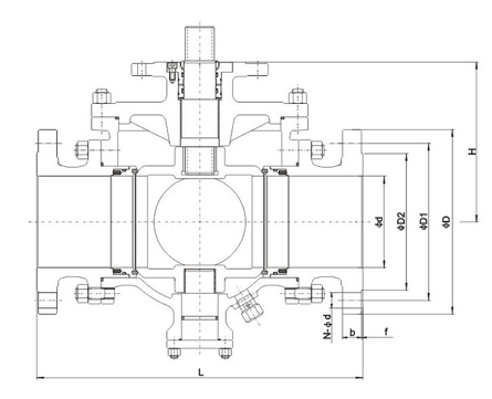 Three-Way Ball Valve Diagram2