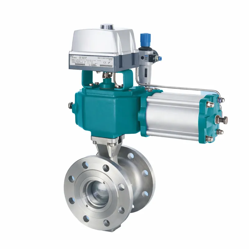 V-TYPE CONTROL BALL VALVE