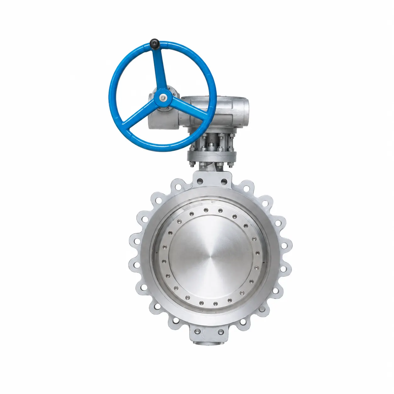 gear operated metal seated butterfly valve