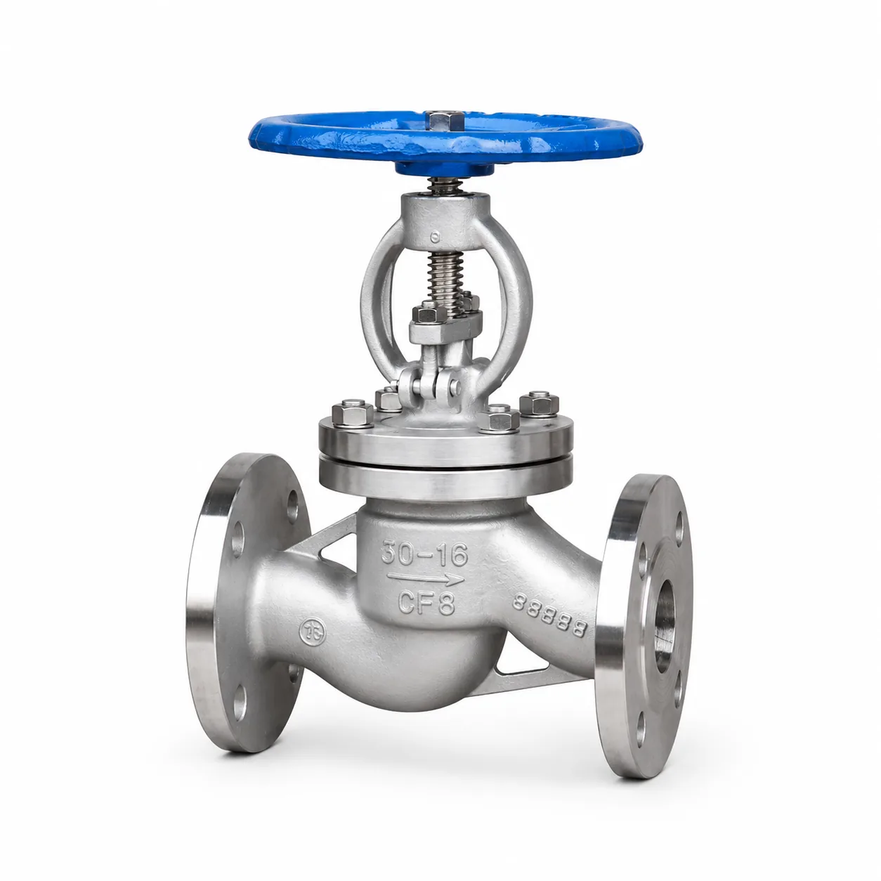 stainless steel flanged globe valve
