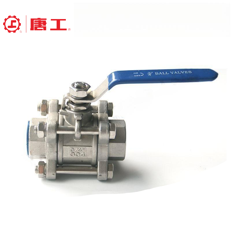Three-Piece Threaded Ball Valve