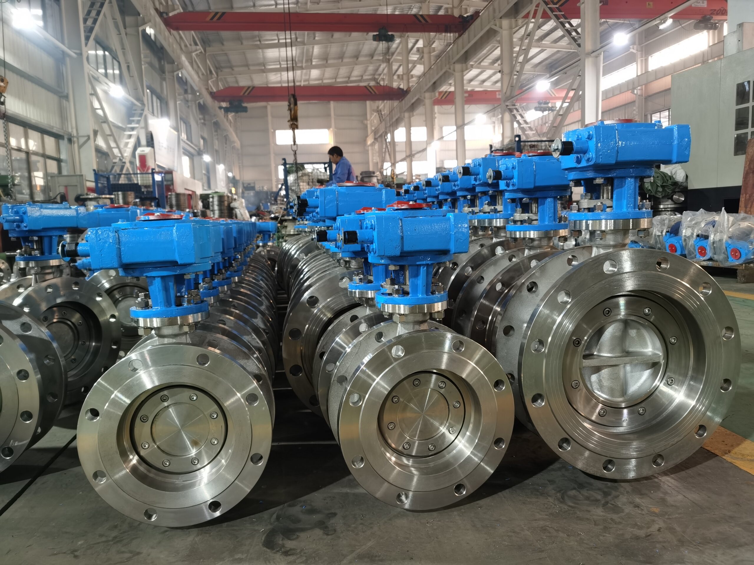 Triple offset eccentric butterfly valve