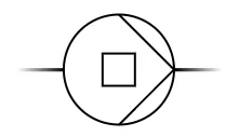 Positive-Displacement-symbol