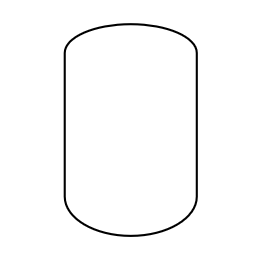 Pressurized-Vessel-vertical-symbol