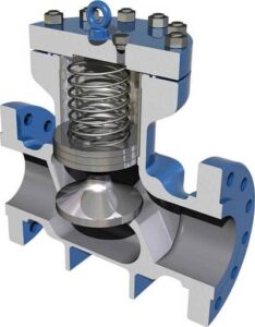 Spring-Loaded-Lift-Check-Valve