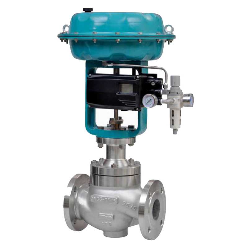 Top-guide-single-seated-control-valve