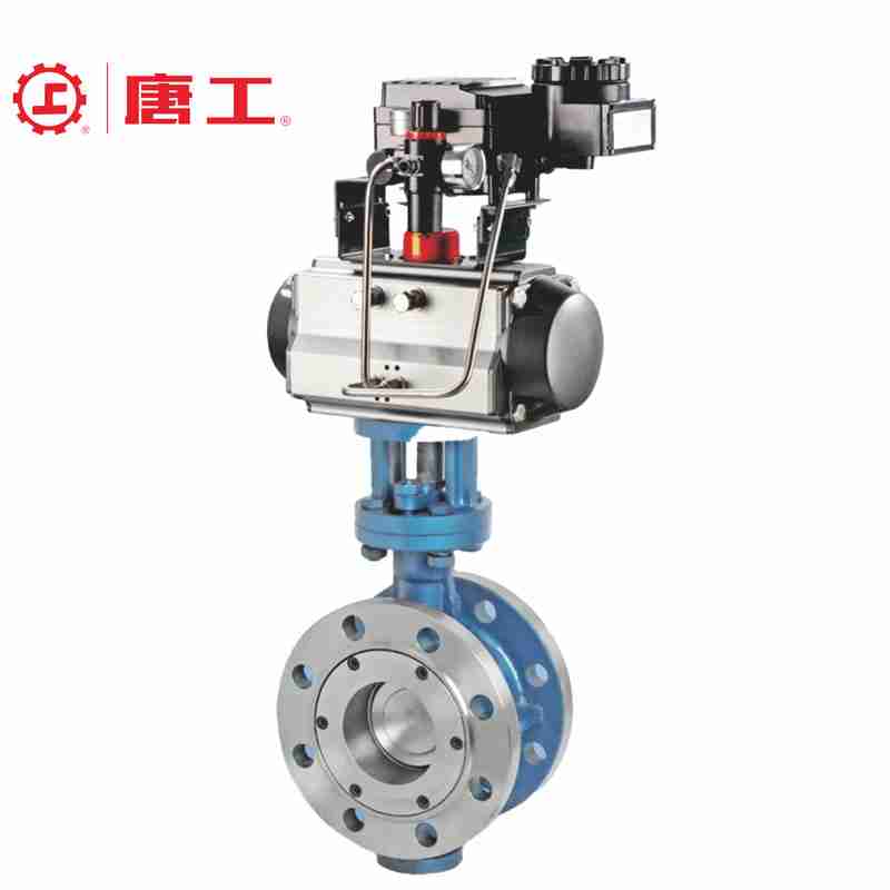 PNEUMATIC-TRI-ECCENTRIC-METAL-SEAT-BUTTERFLY-VALVE