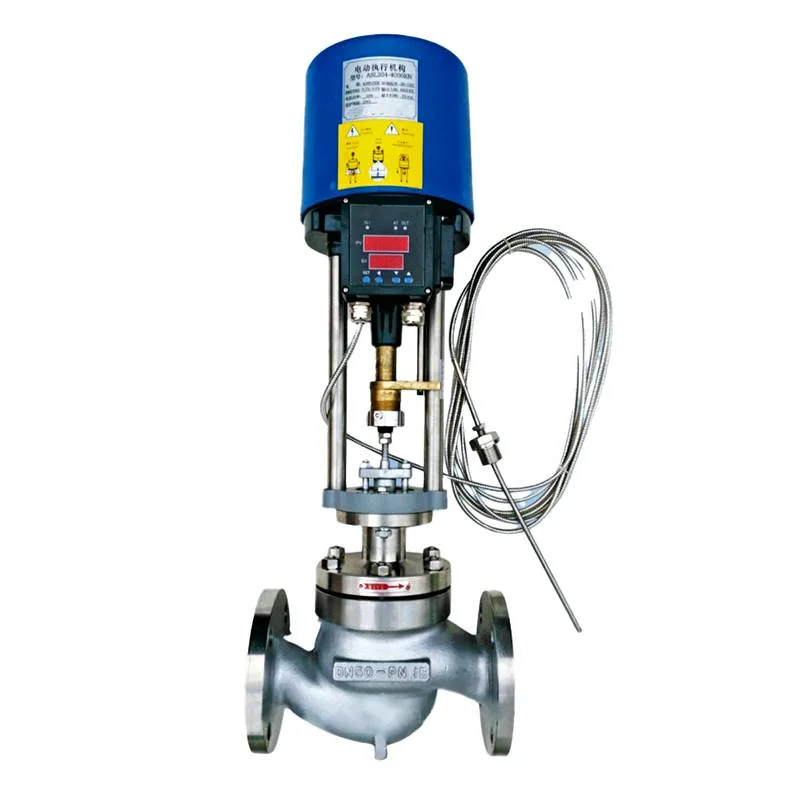 Self-operated-electronic-temperature-control-valve
