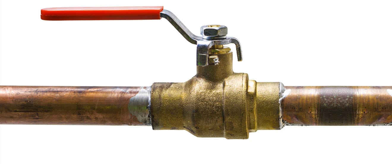 water shut-off valve