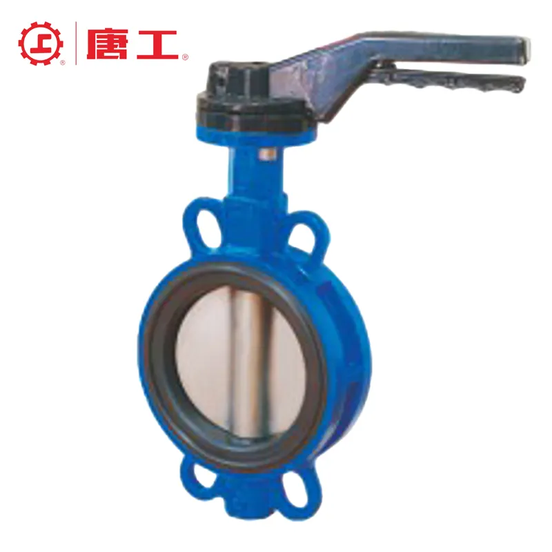 Wafer manual butterfly valve type (middle)