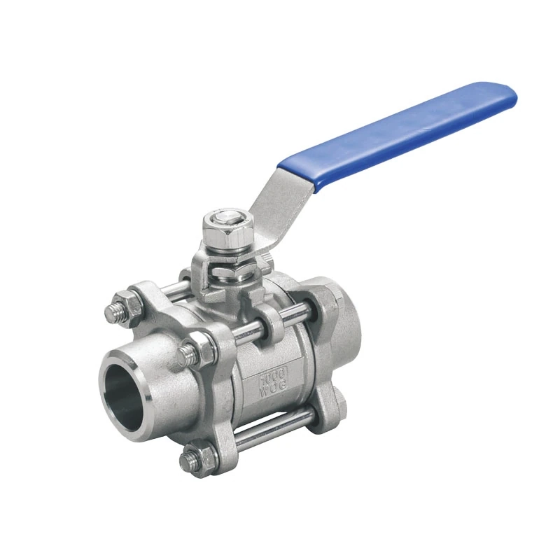 Three Piece Socket Weld Ball Valve