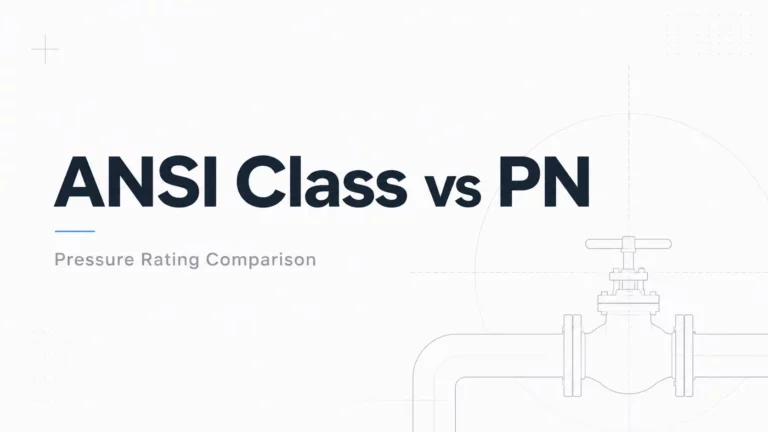 ansi class vs pn pressure rating comparison