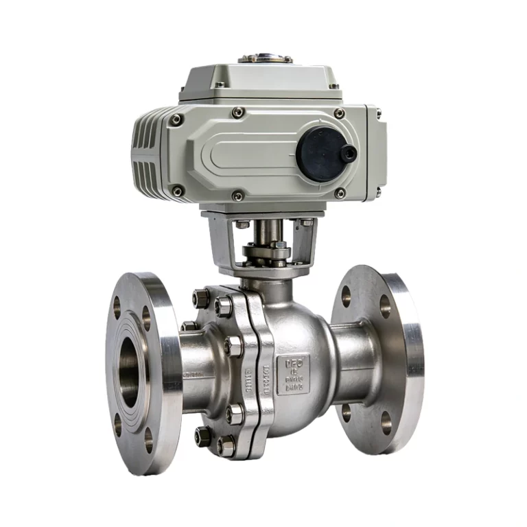 Electric Flanged Ball Valve 3