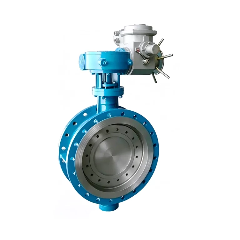 Electric Flanged Triple Offset Butterfly Valve 2