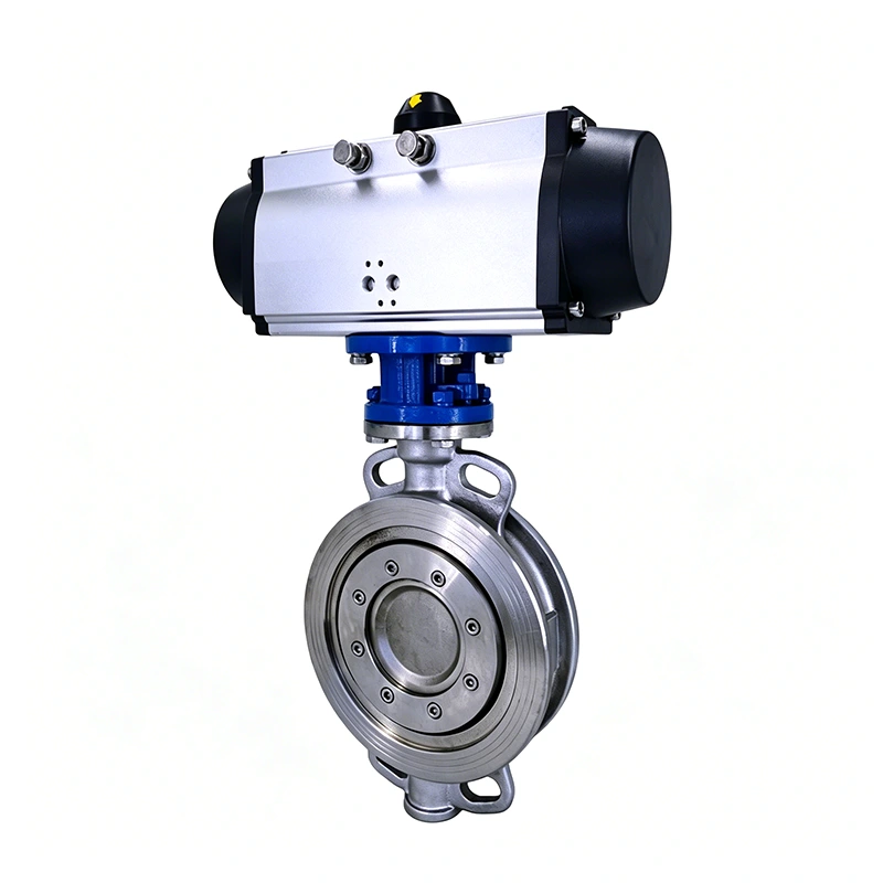 Pneumatic Metal Seated Butterfly Valve