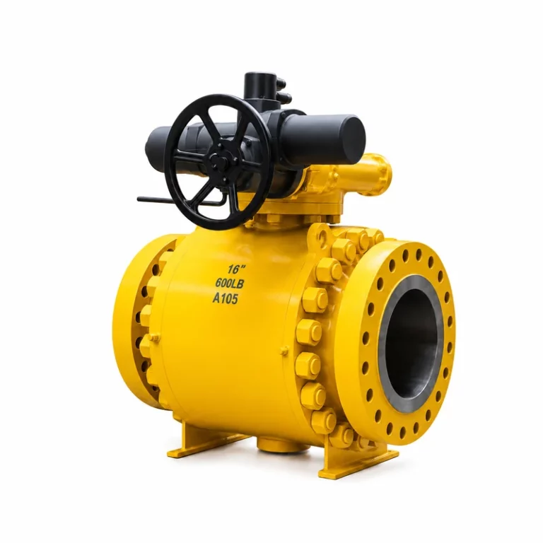 Electric Three-Section Forged Steel Fixed Ball Valve