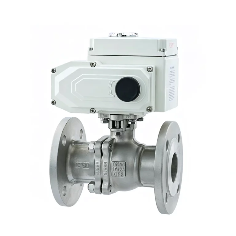 Electric Flange Ball Valve