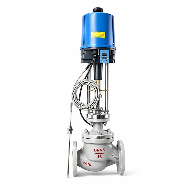 Electric temperature control valve
