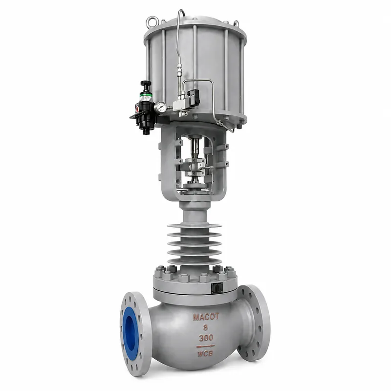 High Temperature Pneumatic On Off Globe Valve