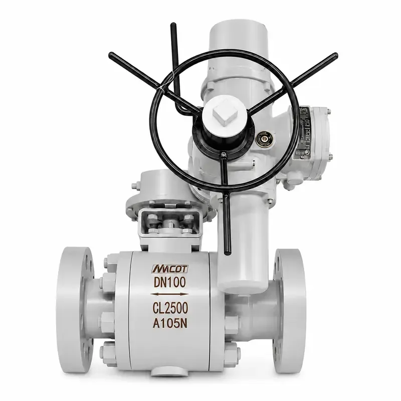 Automated valve package for remote on-off isolation