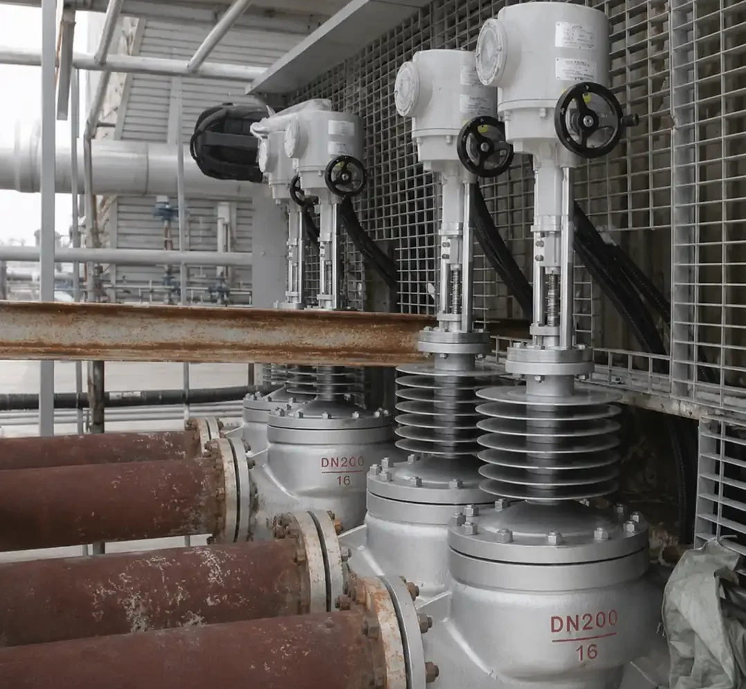 shanghai waigaoqiao no3 power plant 2sb electric valve actuator