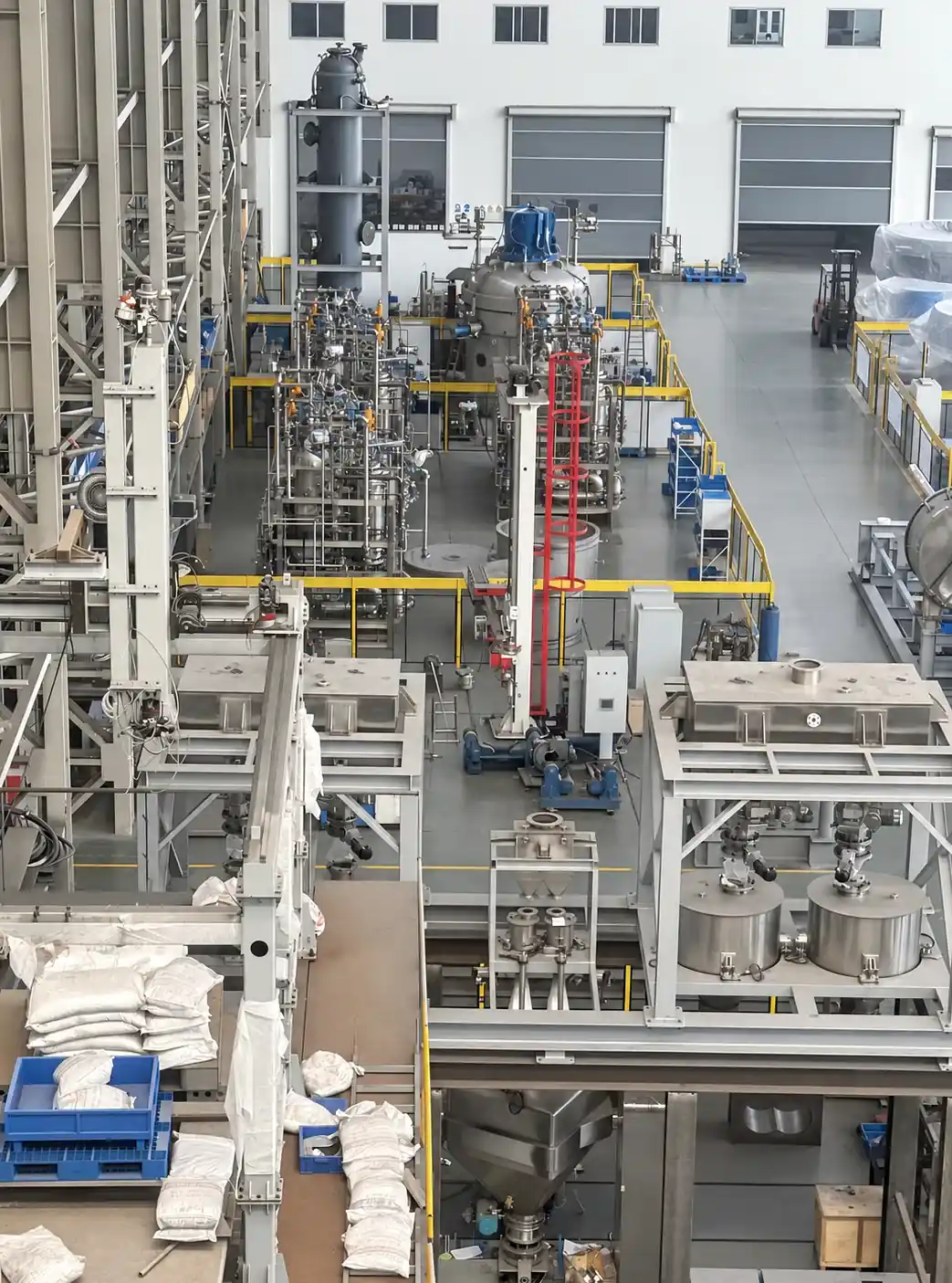 Process skid piping assembly